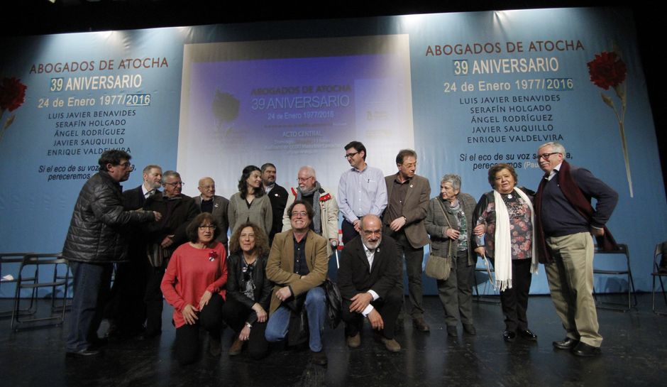 39º aniversario de los Abogados de Atocha