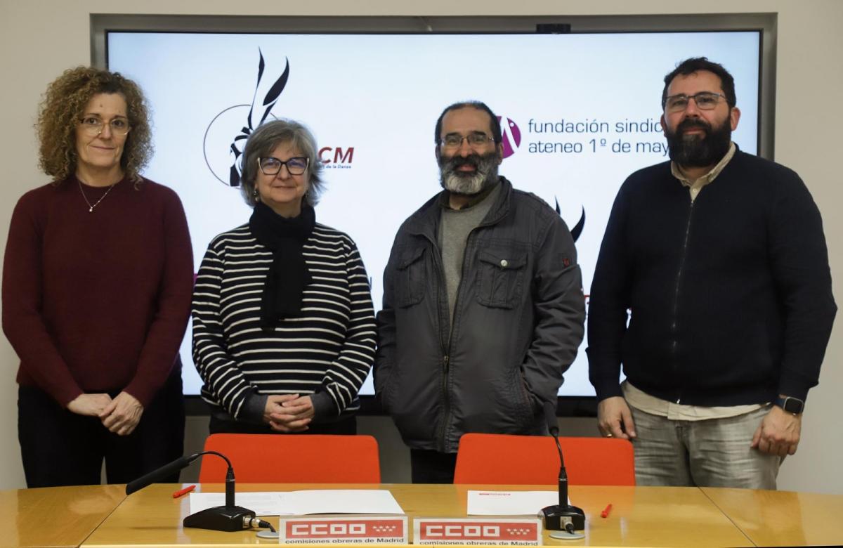 La Fundacin Sindical Ateneo 1 de Mayo y la Asociacin de Profesionales de la Danza de Madrid firman un acuerdo de colaboracin