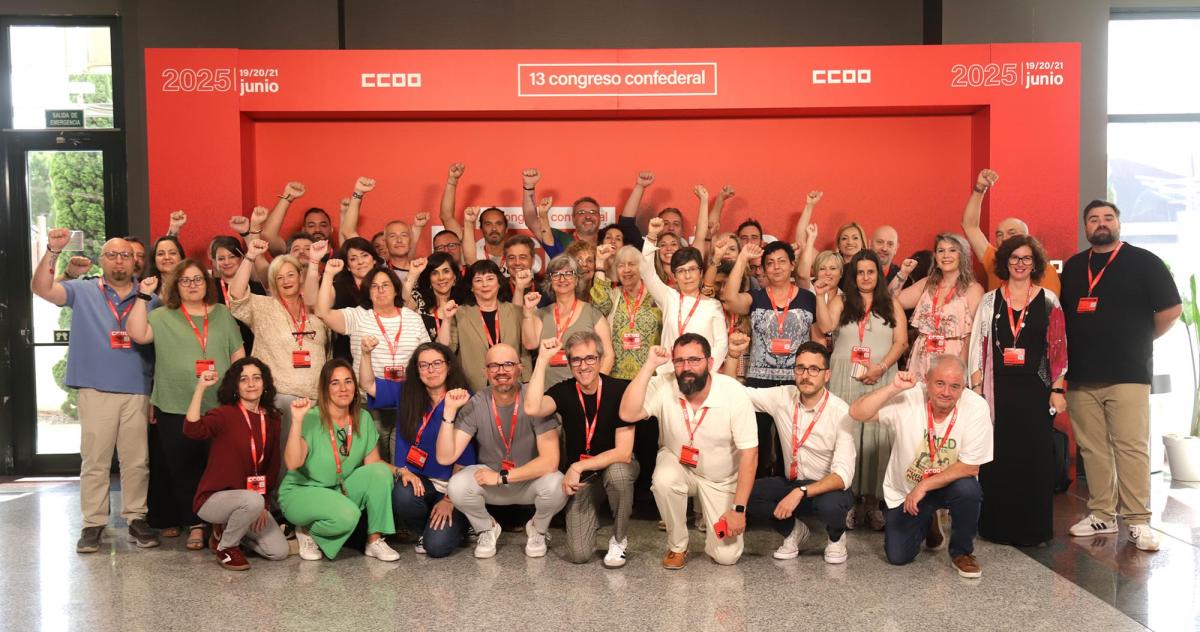 13 Congreso CS CCOO, 18-20-21 junio 2025