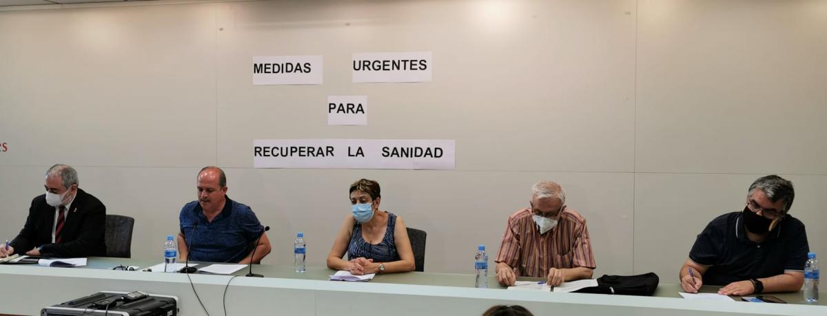 Presentación del informe sobre Sanidad Pública del Observatorio Madrileño de Salud