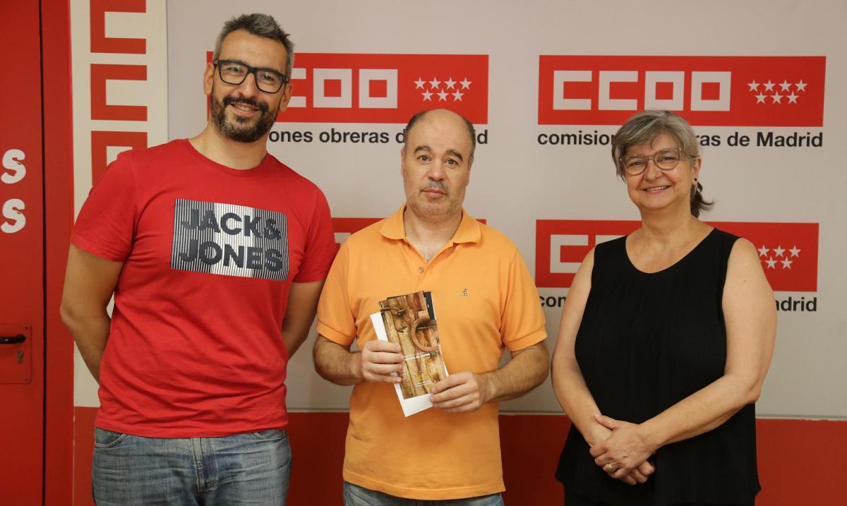 Eduardo Alcalde, ganador del Sorteo de Verano de CCOO Madrid