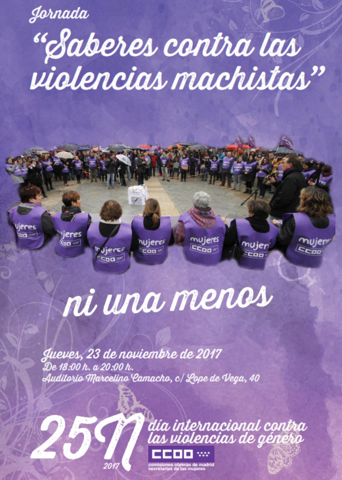 Jornada "Saberes contra las violencias machistas"