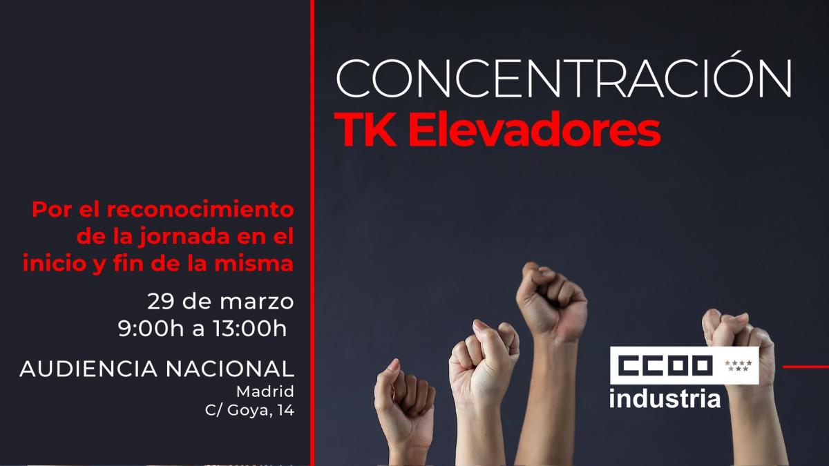 TK Elevadores se moviliza para el reconocimiento de la jornada en el inicio y fin de la misma