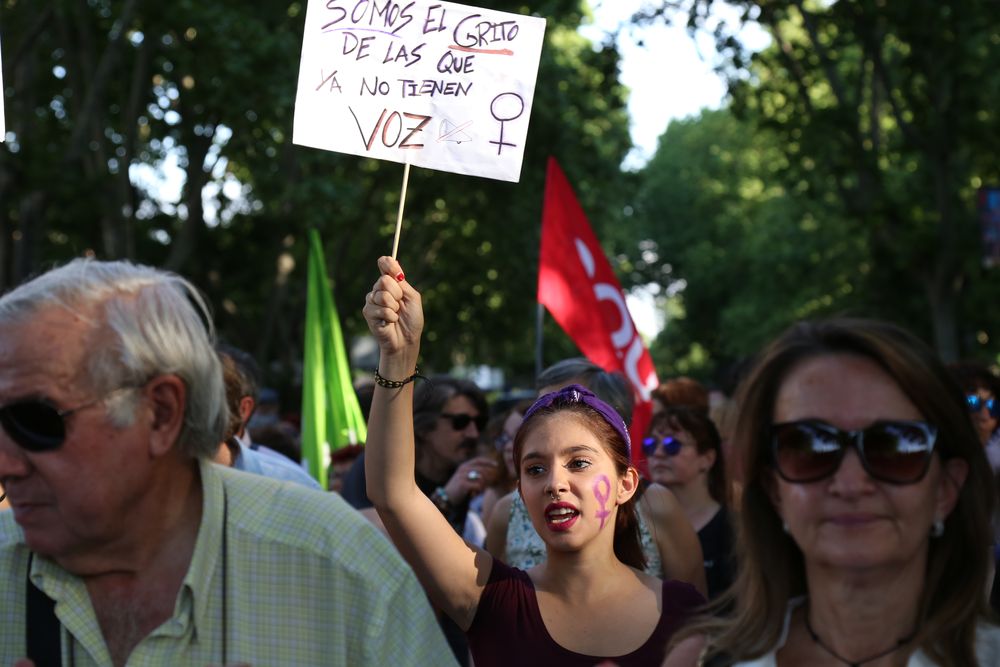 Manifestaci�n en Madrid contra las Violencias Machistas