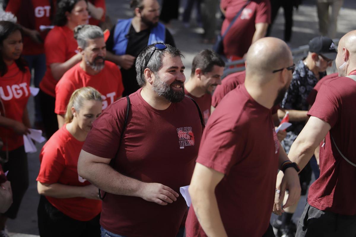 Acto sindical europeo en Vistalegre 18-6-2026