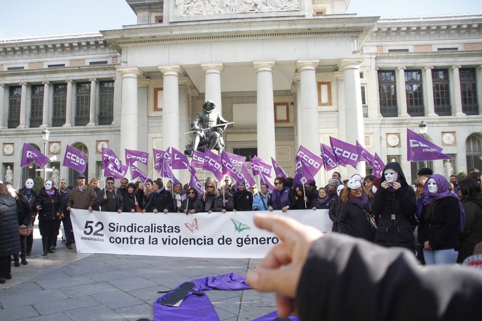 Concentración 25 Noviembre Día Internacional contra la violencia de Género, Madrid