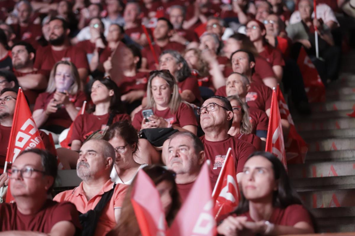 Acto sindical europeo en Vistalegre 18-6-2026