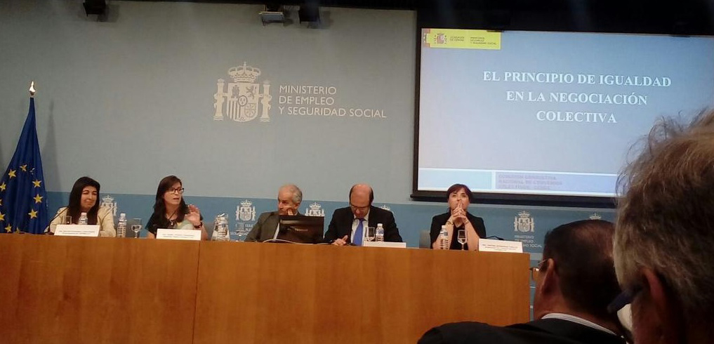 Mesa debate “Análisis práctico del Principio de Igualdad en la Negociación Colectiva