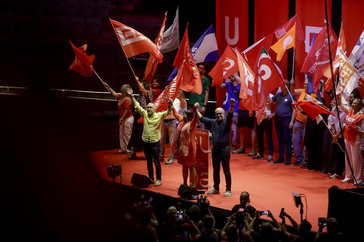 Acto sindical europeo en Vistalegre 18-6-2026