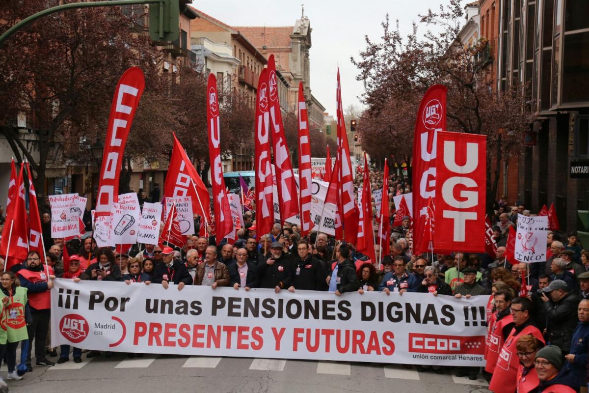 Manifestación en Alcalá, 07-04-2018