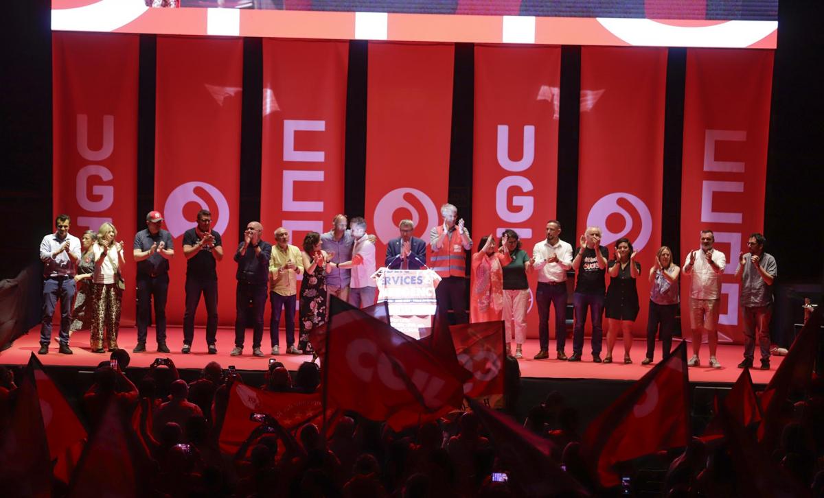 Acto sindical europeo en Vistalegre 18-6-2026