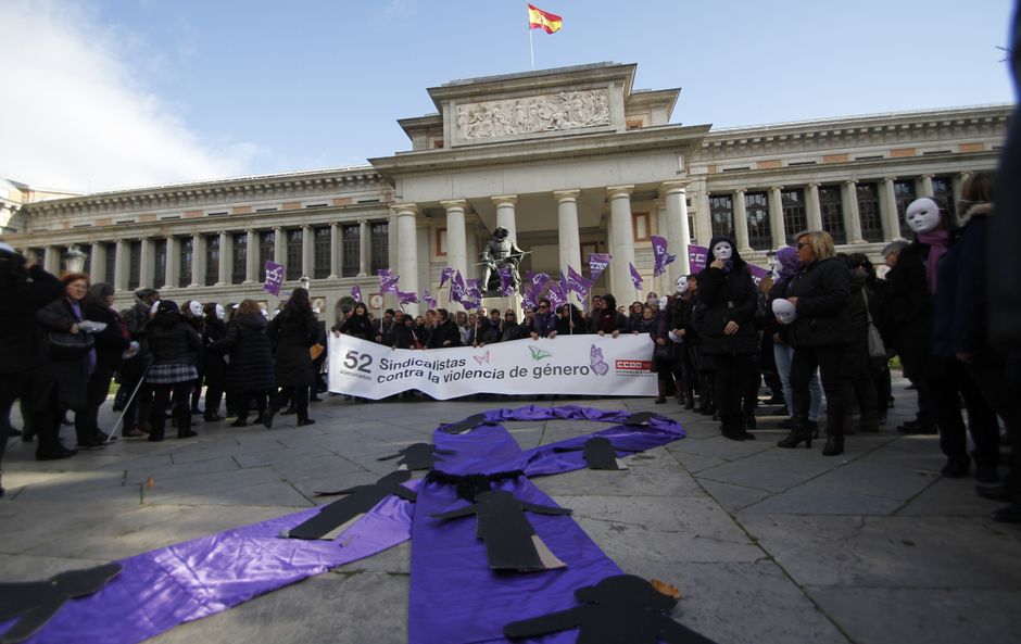 Concentración 25 Noviembre Día Internacional contra la violencia de Género, Madrid