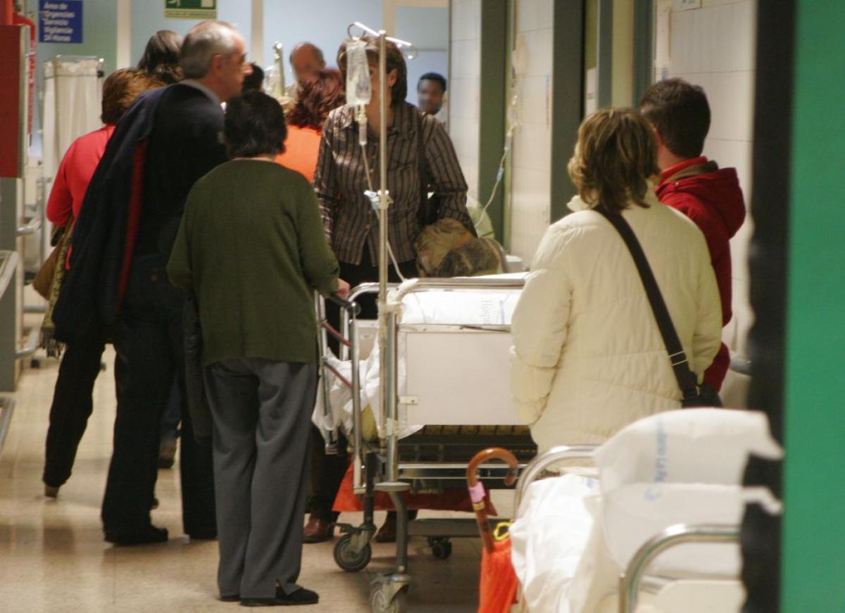 Urgencias saturadas en un hospital madrile�o (archivo)