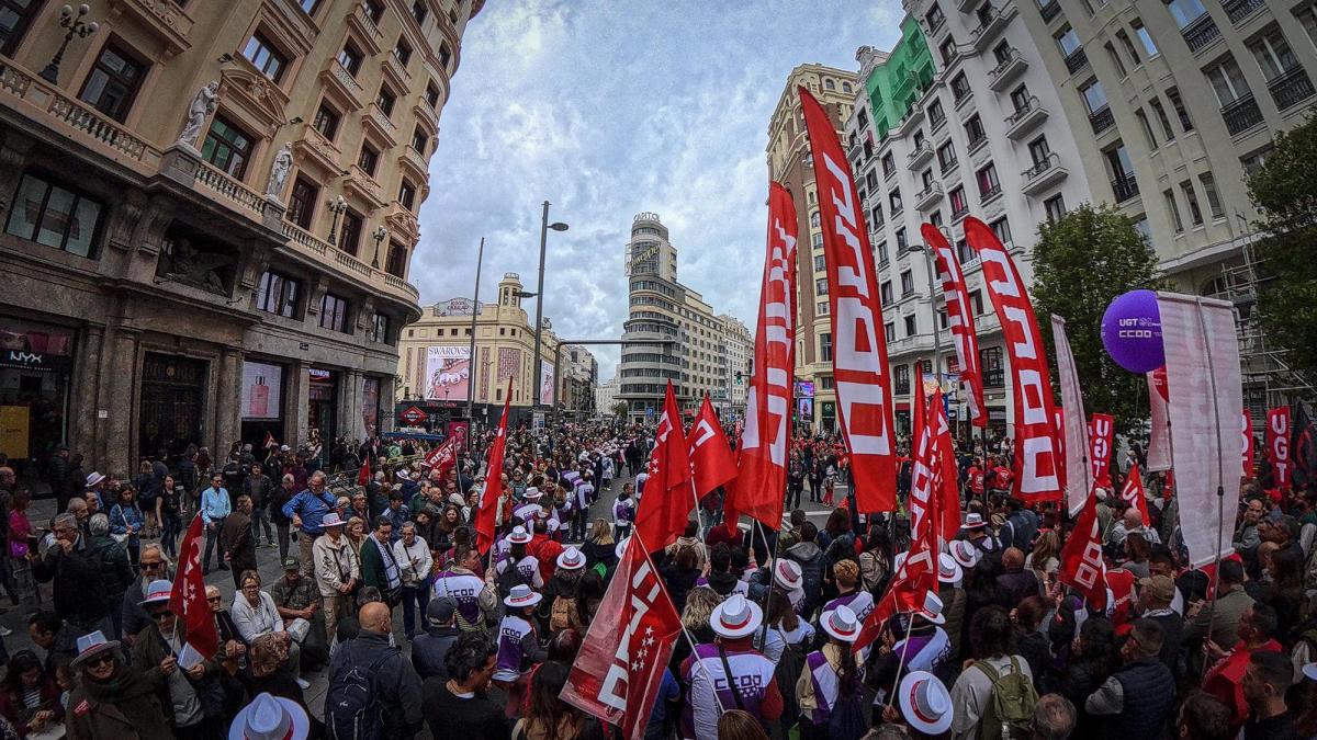 Mayo 2025. Manifestación del 1º de Mayo