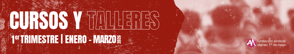 Cursos y talleres 1T 2026