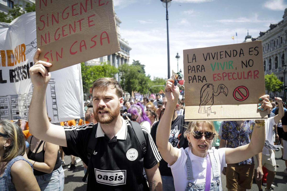 La vivienda nos cuesta la vida. Trabajamos para vivir, no para pagar