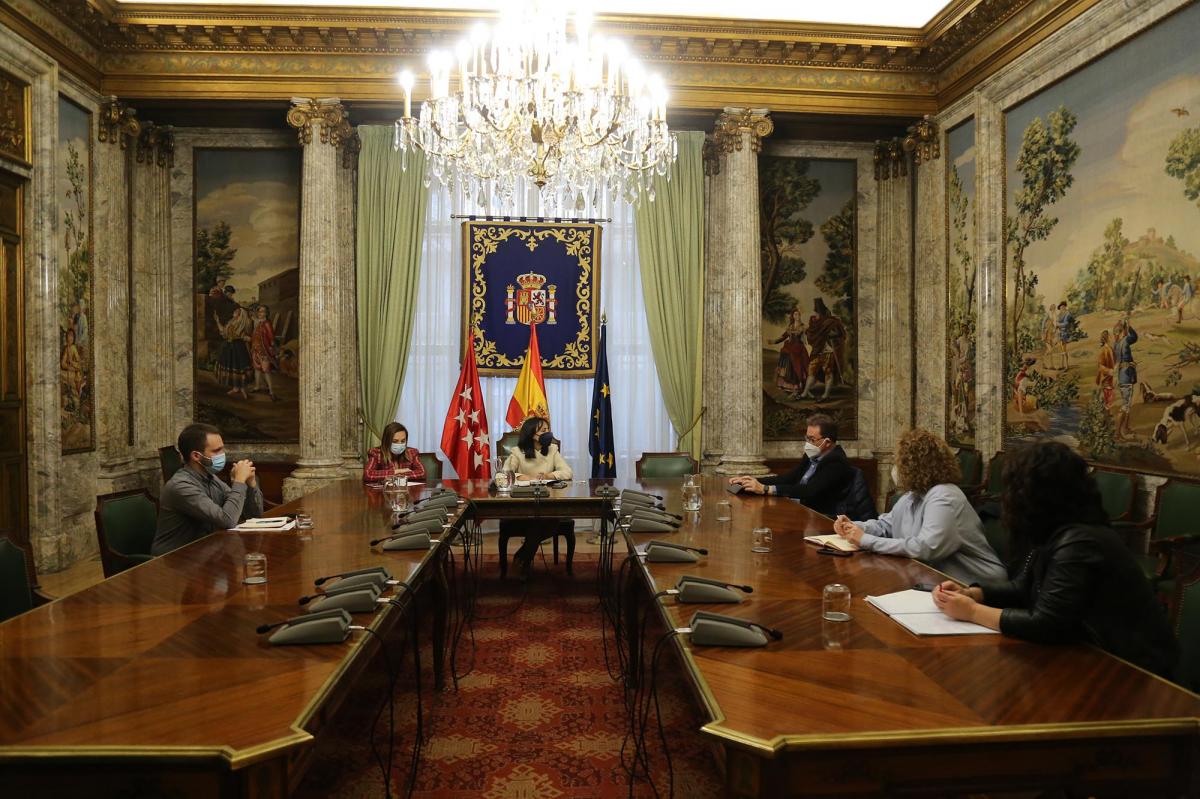 Reunión de CCOO Madrid con la nueva Delegada del Gobierno Mercedes González