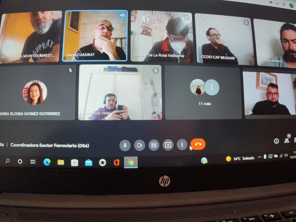 Imagen de la reunión