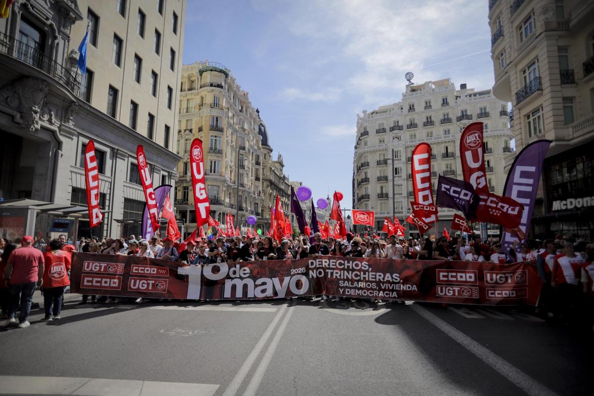 1º de Mayo en Madrid, 2026