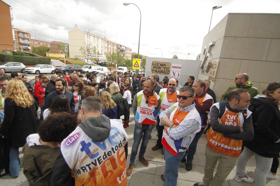 Huelga contra el ERE de Unidad Editorial