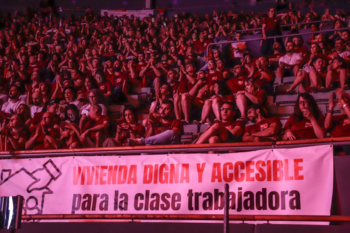 Acto sindical europeo en Vistalegre 18-6-2026