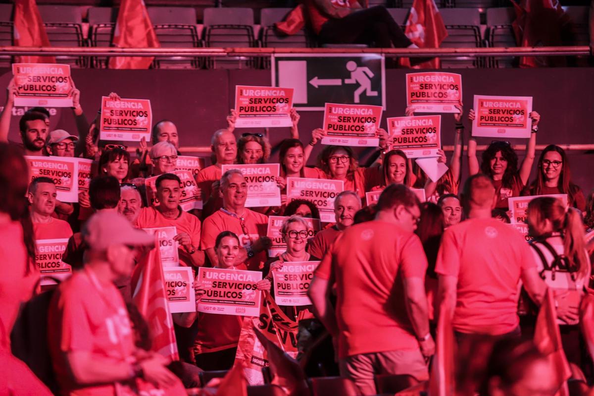 Acto sindical europeo en Vistalegre 18-6-2026
