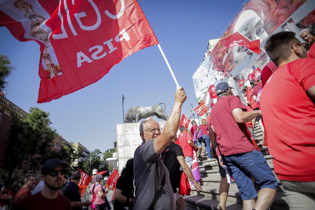 Acto sindical europeo en Vistalegre 18-6-2026