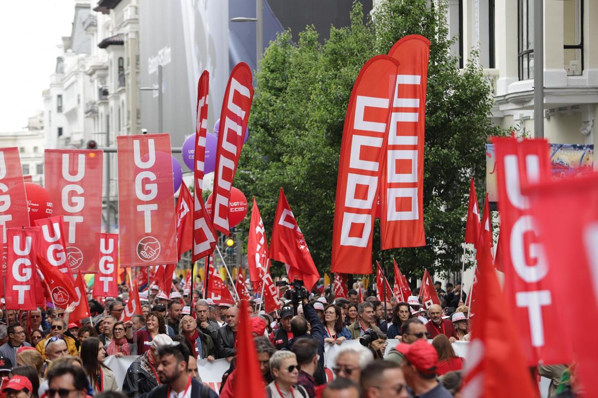 1º de Mayo en Madrid, 2025