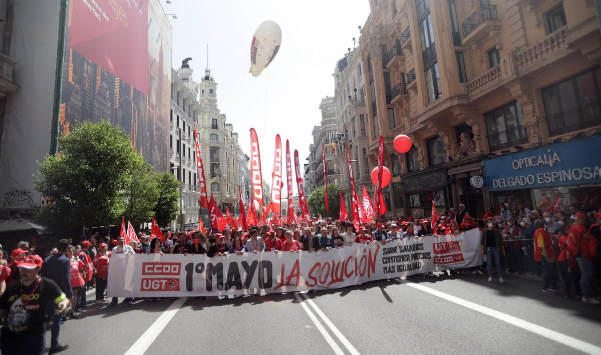 1º de Mayo 2022 en Madrid