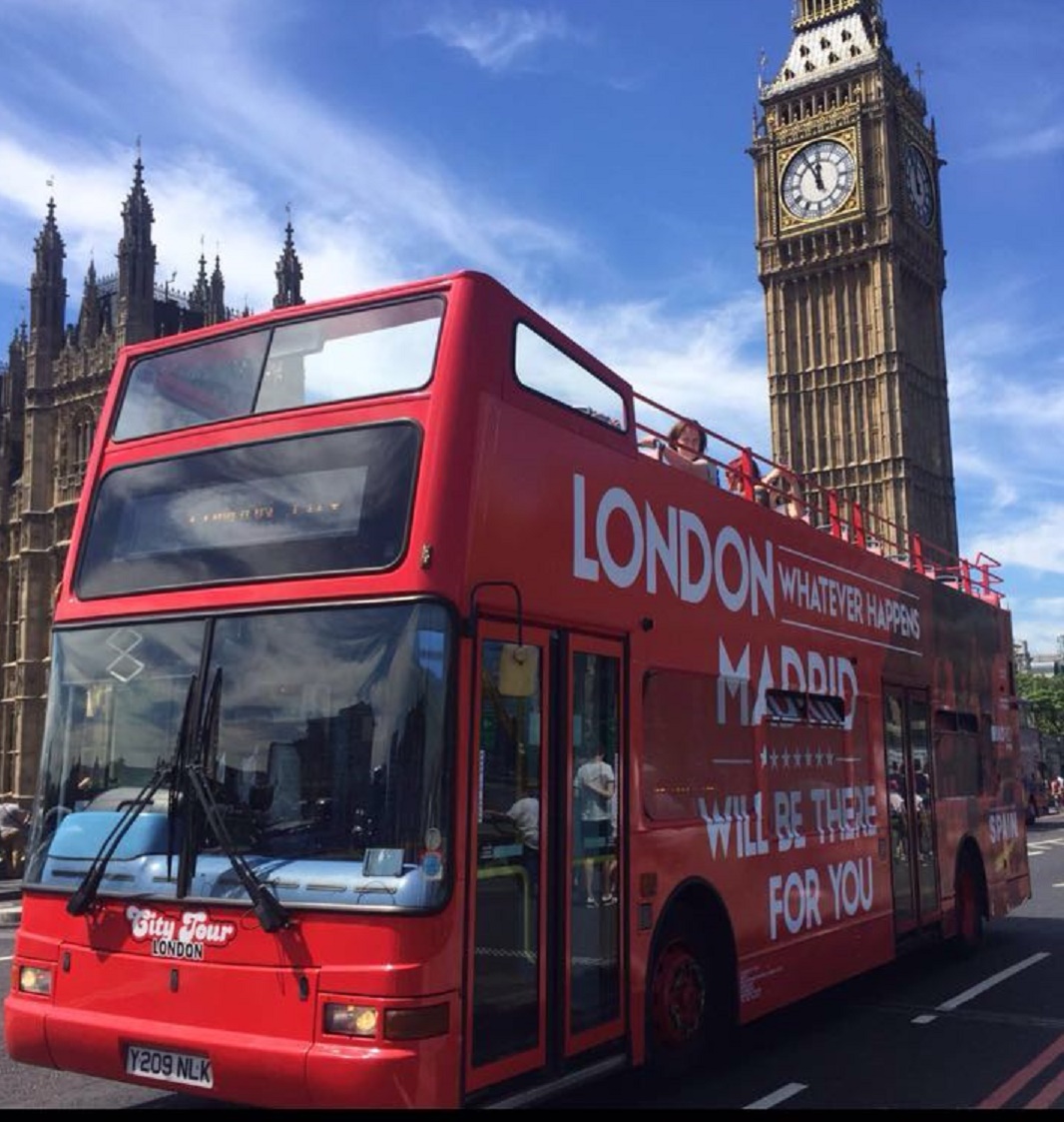 Bus tur�stico en Londres