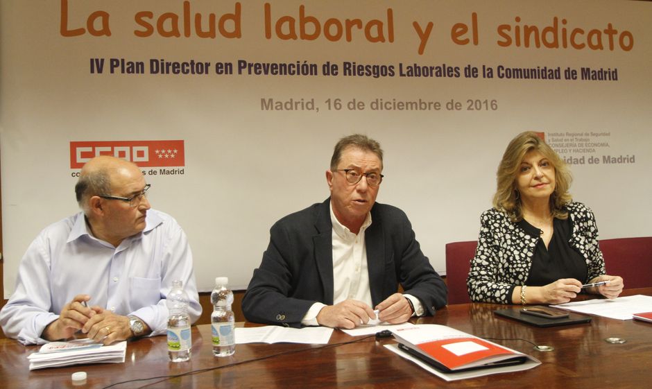CCOO de Madrid ha celebrado la jornada �La salud laboral y el sindicato�