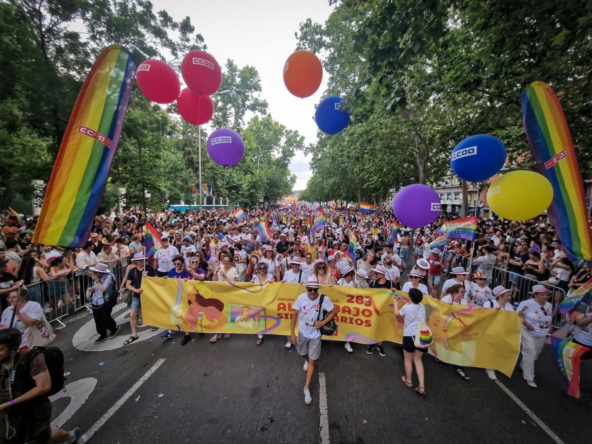 Julio 2025. Manifestación Orgullo 2025 en Madrid