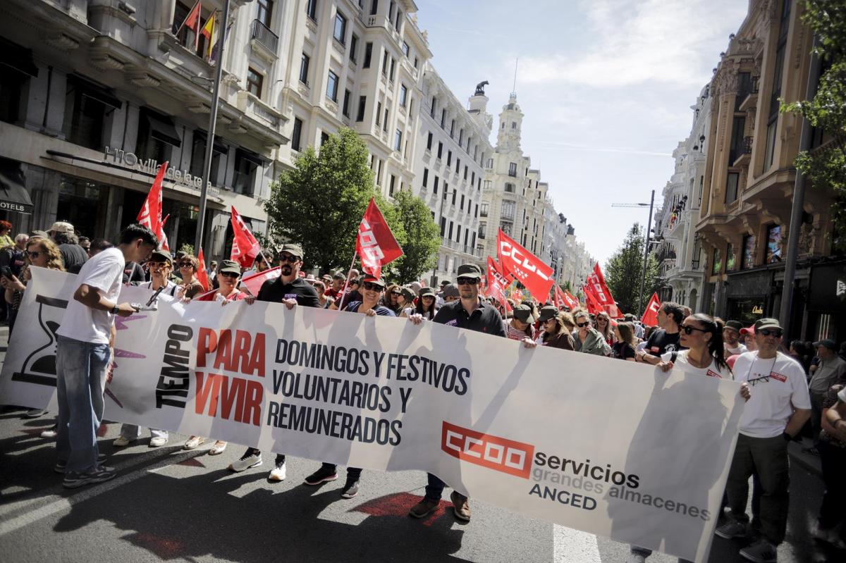 1º de Mayo en Madrid, 2026