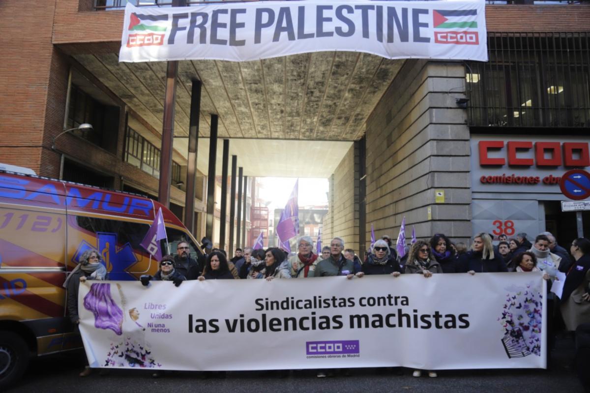 Concentración contra la violencia machista