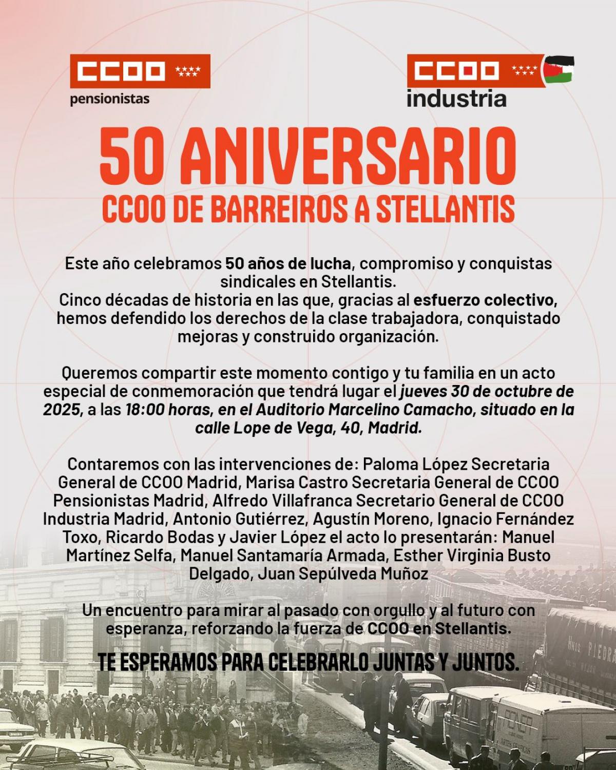 50 Aniversario de Barreiros a Stellantis