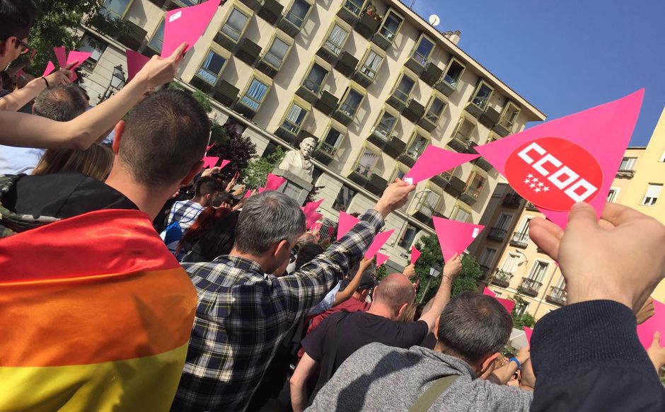 CCOO de Madrid se solidariza con el colectivo LGTB de Chechenia