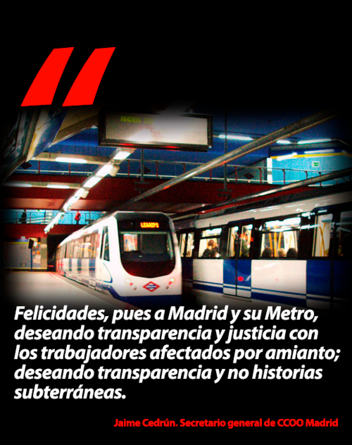 100 años de Metro e historias subterráneas