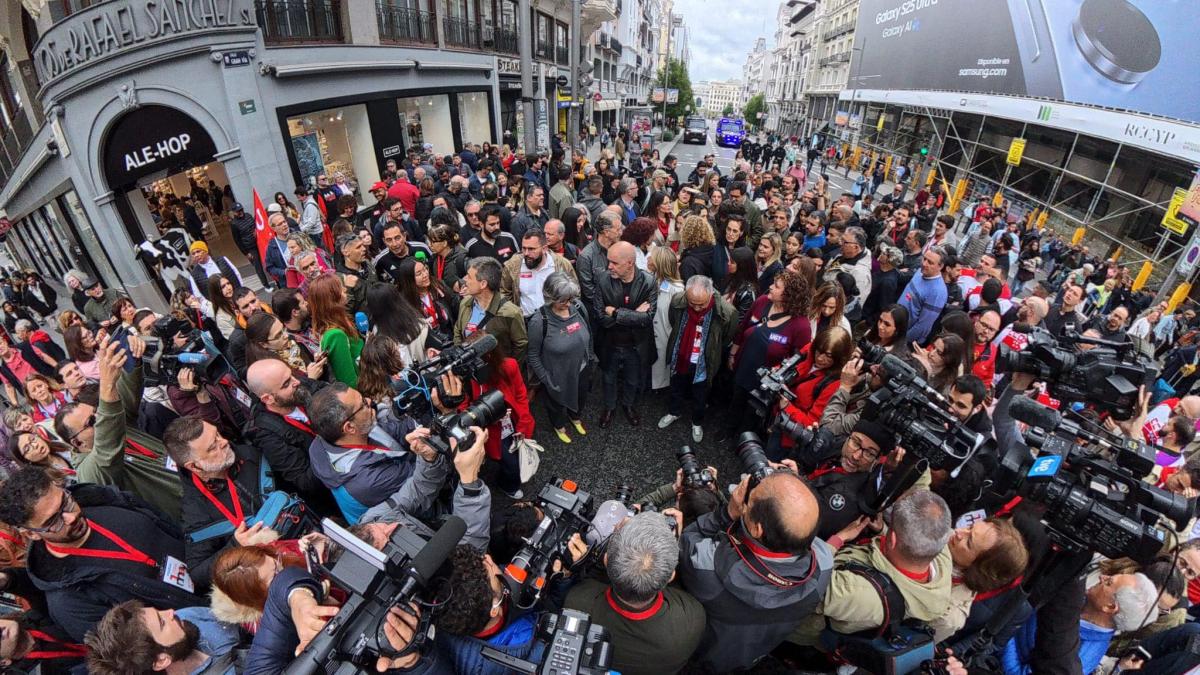 1º de Mayo en Madrid, 2025
