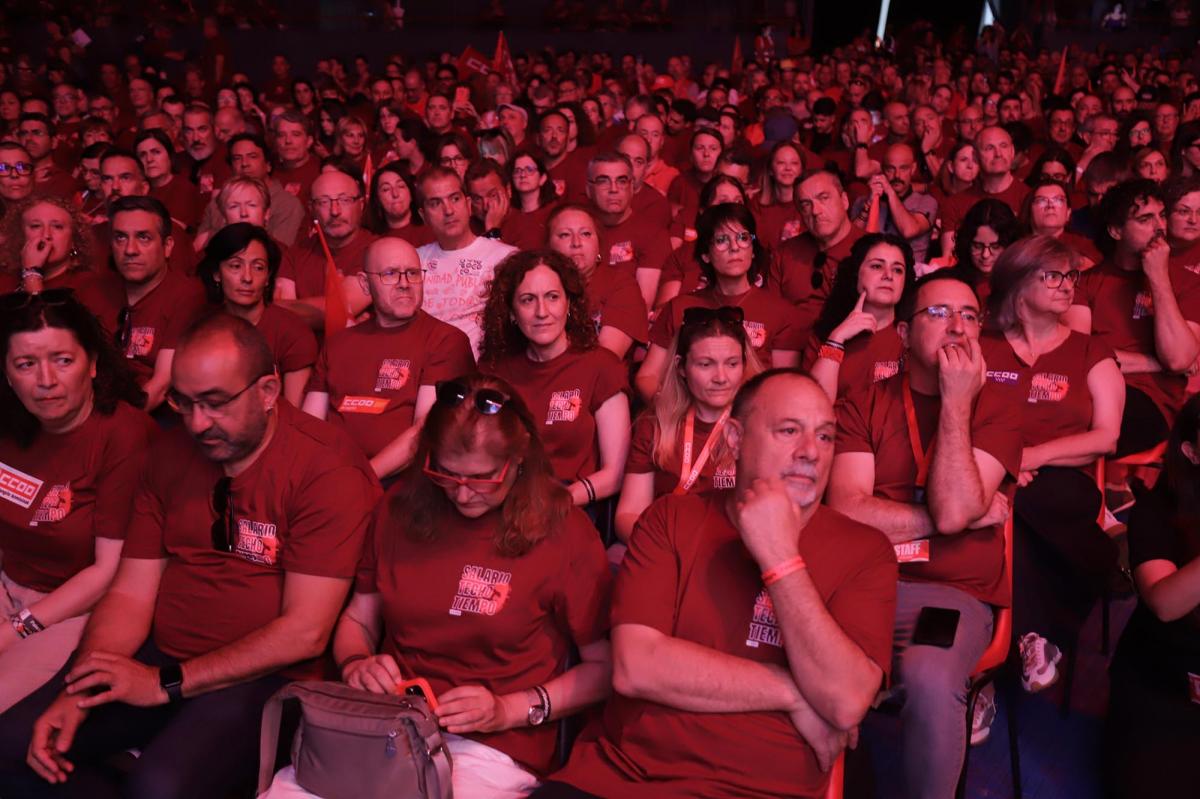 Acto sindical europeo en Vistalegre 18-6-2026