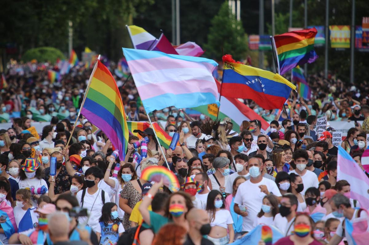 El 4 de julio miles de personas se manifiestaron en Madrid por el Orgullo