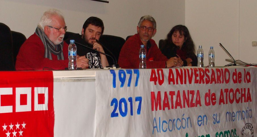 Homenaje a los Abogados de Atocha en Alcorcón