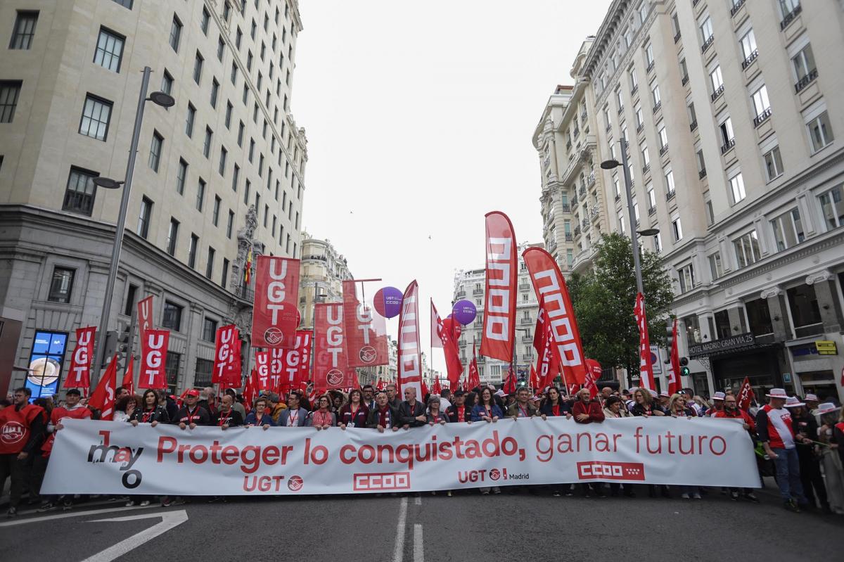 1º de Mayo en Madrid, 2025