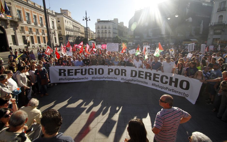 Manifestación #RefugioporDerecho, Día Mundial de las Personas Refugiadas