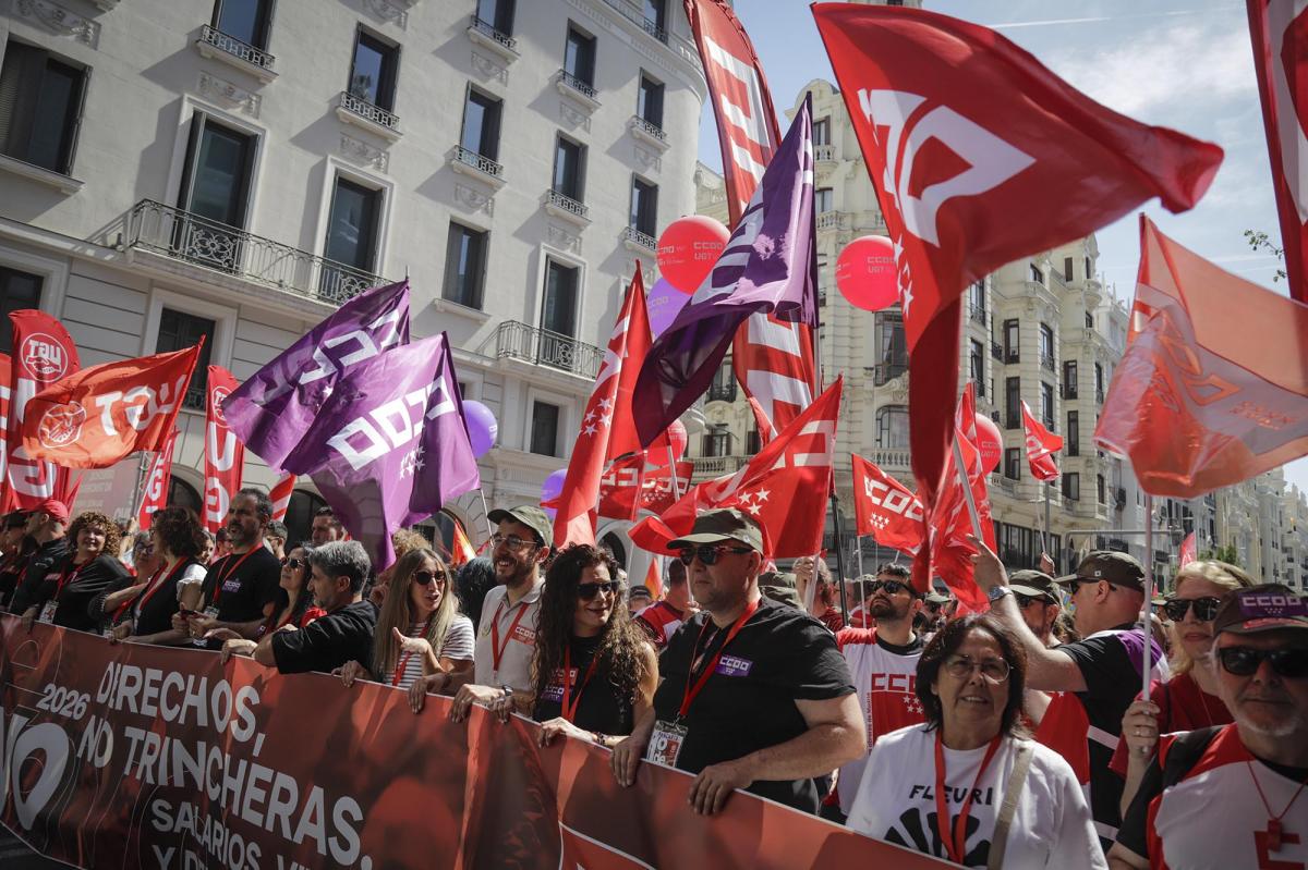 1º de Mayo en Madrid, 2026