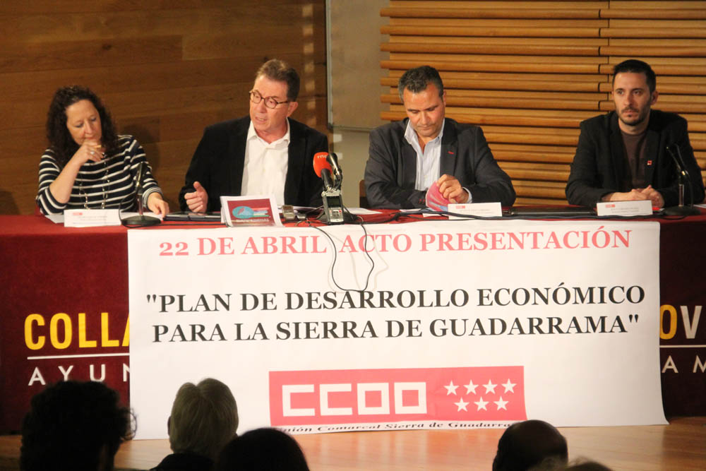 Presentación del Plan de Desarrollo Económico para la Sierra de Guadarrama