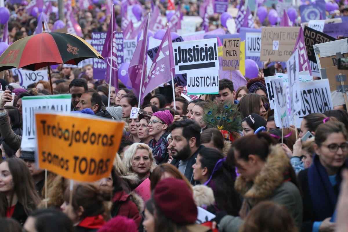 Manifestación del 8M en Madrid