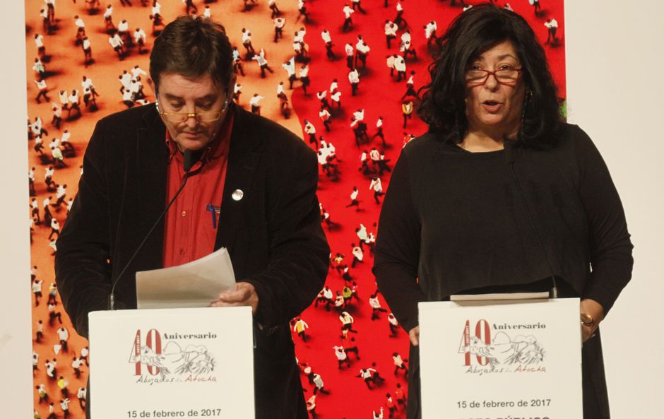 Acto por el 40 aniversario de los Abogados de Atocha