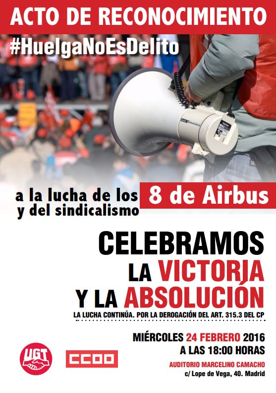 acto reconocimiento Airbus