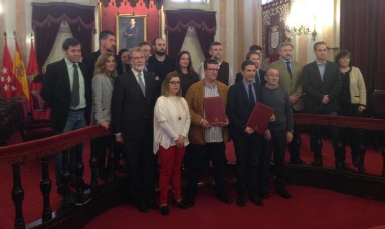 CCOO firma el Pacto Local por el Desarrollo Económico y el Empleo de Alcalá de Henares