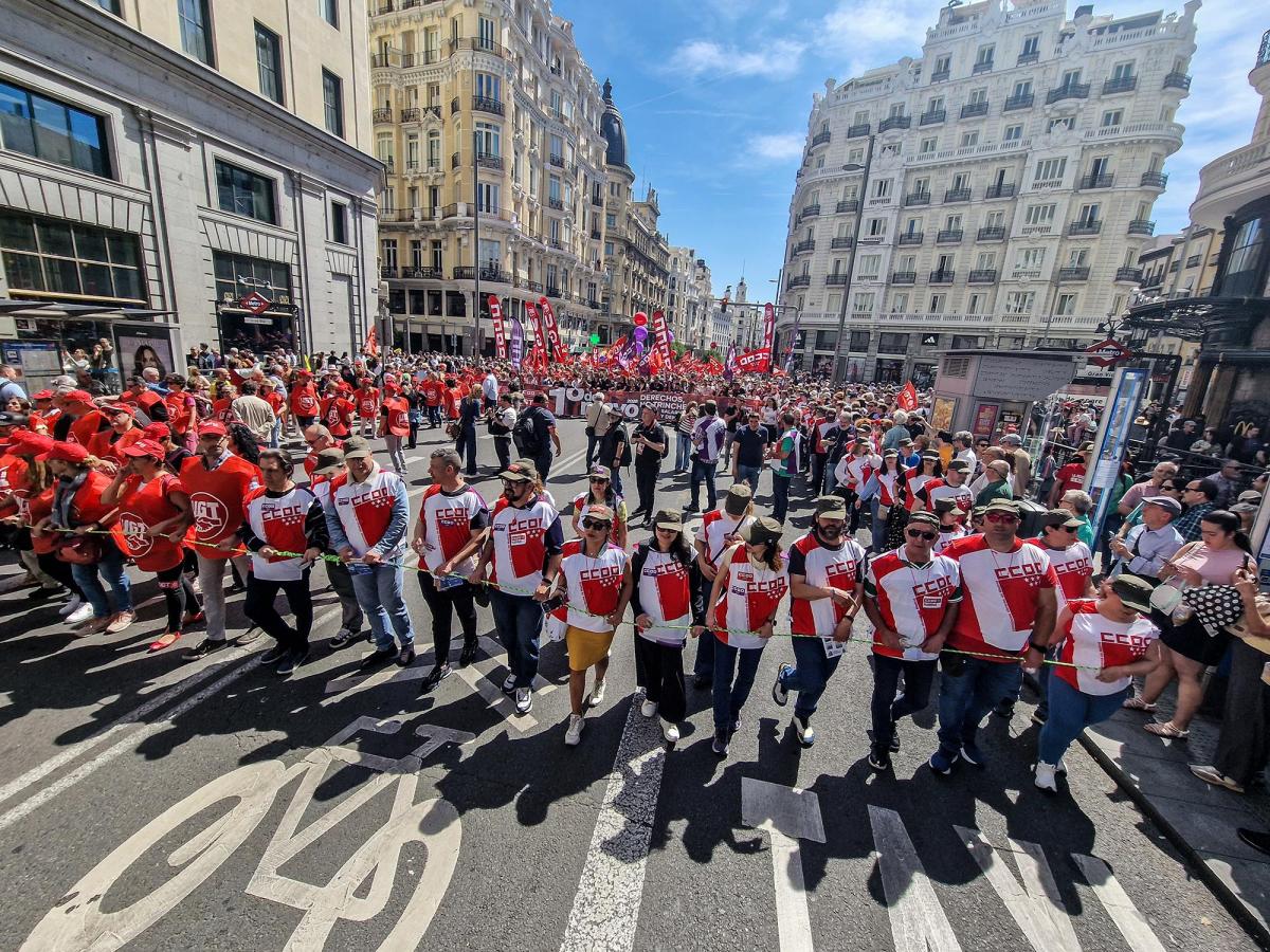 1º de Mayo en Madrid, 2026